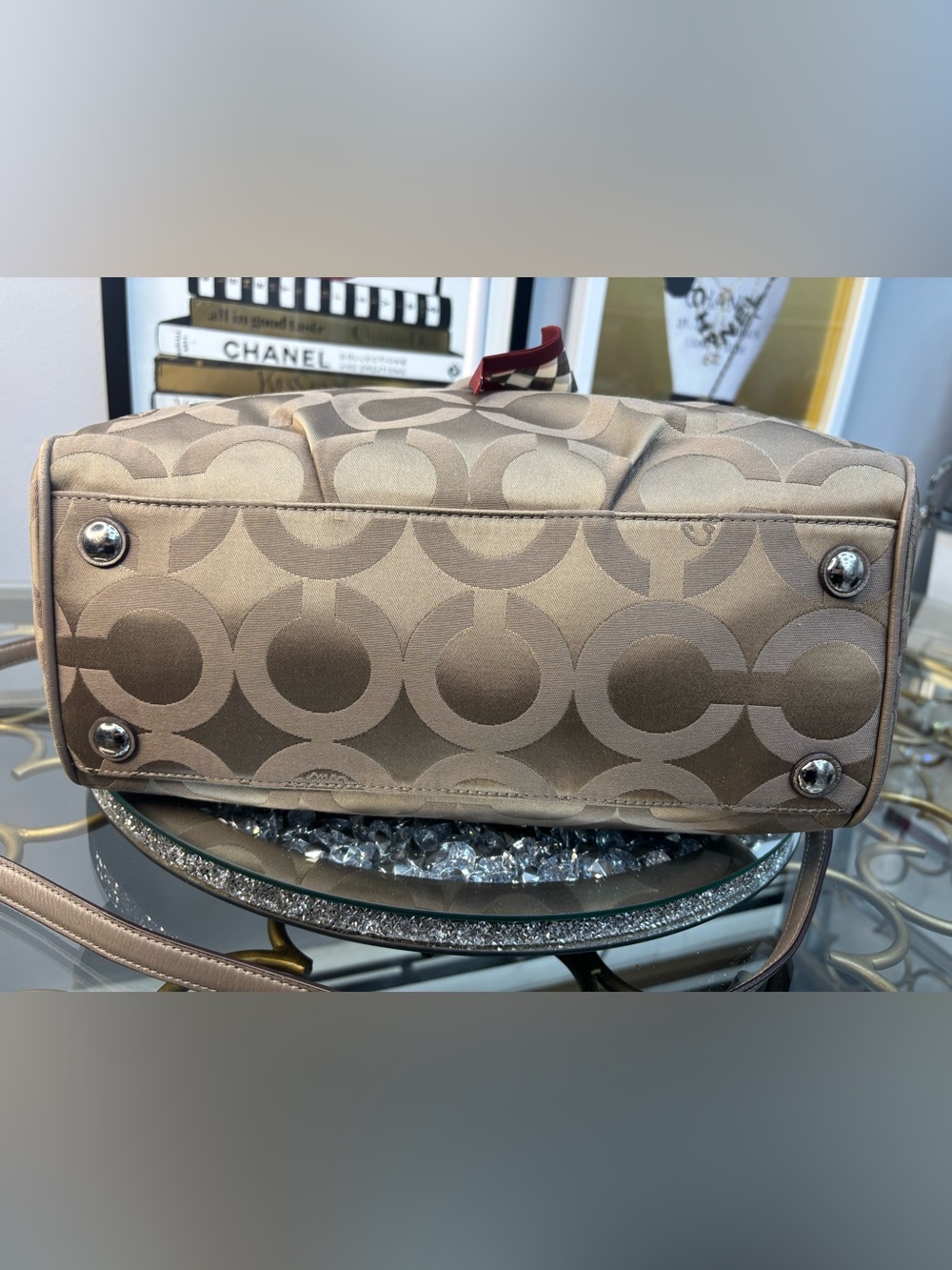 Coach 2013 Taylor Op Art Satchel EUC - Picture 10 of 14